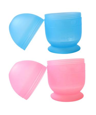 INOOMP Lot De 2 Bols M langeurs De Teinture Pour Cheveux 12 5x7 Cm Petits Shakers Avec chelle Pour Salon De Coiffure Professionnels Usage Beaut