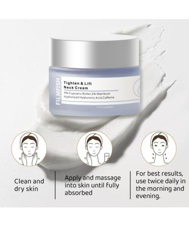 Neck Lift Cream | Firming & Tightening Neck Cream for Sagging Skin | Anti-Aging Skin Care - Buy Online on GoSupps.com
