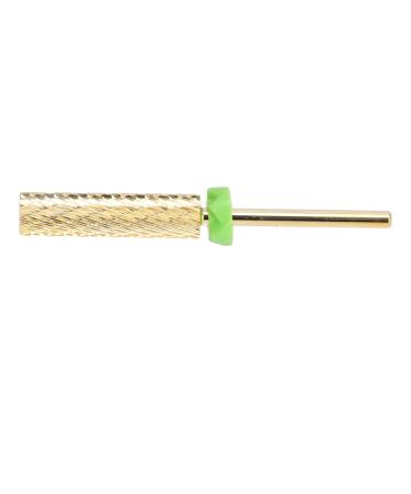 Pedicure Nail Drill Bit Flat Top Multipurpose High Strength Gold Barrel Nail Drill Bit for Acrylic Nails (130#-C) - Buy Online on GoSupps.com