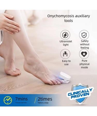 Nail Fungus Light for Toenails - Blue Light Therapy for Onychomycosis | FSA HSA Eligible | Effective Home Solution - Buy Online on GoSupps.com