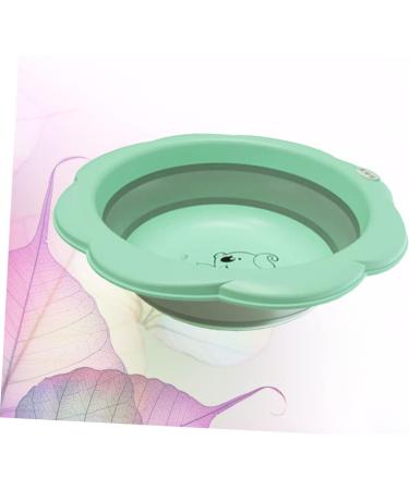 minkissy 1pc Folding Washbasins Washbasin Wash Basin Washing Basins Portable Child 33*33cm Green - Buy Online on GoSupps.com