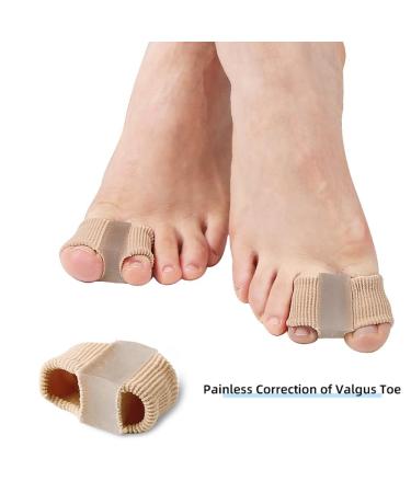JS Shield Ball Toe Correction & Hammer Toe Gel Spreader - 2 Pairs for Effective Relief & Comfort - Buy Online on GoSupps.com