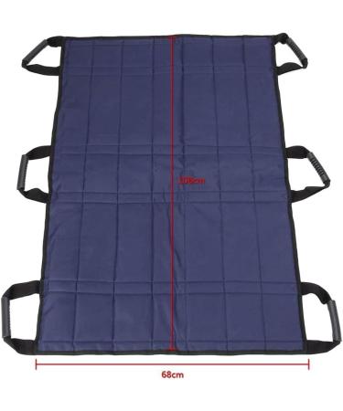 xorea 1 PCS Patients Transfer Belt Positioning Bed Pad Navy Blue Polyester Fabric for Hospital Home Clinic Care Elderly Shifting Aid Care - Buy Online on GoSupps.com