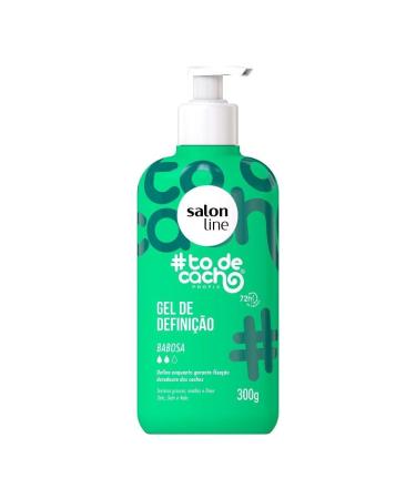 Salon Line - Linha #ToDeCacho (Babosa) - Gel de Definicao 300 Gr - (#ImWithCurls (Aloe Vera) Collection - Definition Gel Net 10.58 Oz)