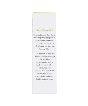 Derma E Purifying 2-in-1 Charcoal Mask - Detoxifying Facial Treatment 1.7 oz - Buy Online on GoSupps.com