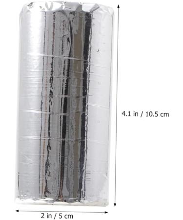 Ipetboom 2 Rolls Nail Kit Hair Coloring Tools Highlight Hair Dye Kit Hair Dying Kit Pre Cut Hair Foils Hair Dye Paper Manicure Paper Foil Paper for Barber Perm Tool Nail Polish Tin Foil - Buy Online on GoSupps.com