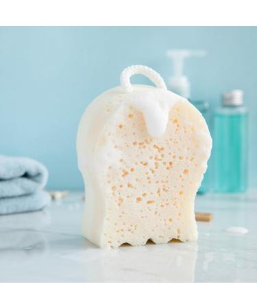 Beaupretty 6 Pcs Exfoliating Bath Sponge Balls - Mesh Shower Pouf for Smooth Skin | Creative White Loofah Exfoliators - Buy Online on GoSupps.com