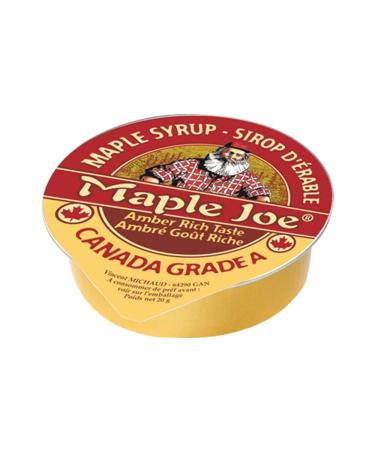 Breakfast Delight Grade A Canadian Maple Sryup (5) - Canada ade Honey (5) - Strawberry Jam (5) and 15 Creamy Peanut Butter - Individual Pack 30 On-the-Go Portion Cups + Bonus Keychain by PaLiSoL CREATiONS! Single Serve for Travelers & Meal Prep Total Swee