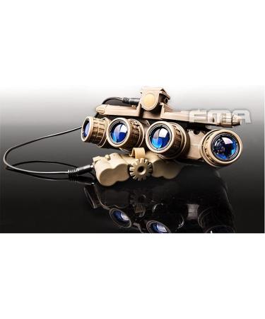 FMA Tactical GPNVG18 Dummy Night Vision Goggles with L4G19 NVG Helmet Mount Bracket - Buy Online on GoSupps.com