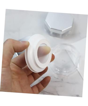 Holibanna 2 Sets Octagonal Loose Powder Box Makeup Setting Powder Puff Powder Makeup Case Makeup Box - Buy Online on GoSupps.com