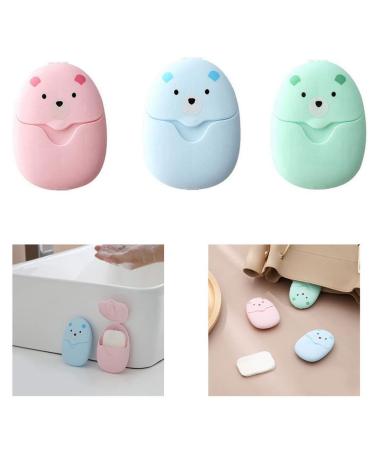 Paper Soap Sheets Mini Hand Soap 150 Sheets Disposable Portable Travel Paper 3 Boxes - Buy Online on GoSupps.com