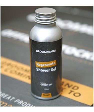 Groomarang Original Regenerate Shower Gel Refresh & Energise 100% Natural Skin Care Organic & Vegan 100ml - Buy Online on GoSupps.com