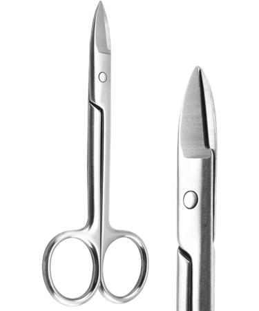 HCHGJKN Scissors Manicure Scissors Professional Nail Care Manicure Tool Nail Trimmer Material Stainless Steel Durable - Buy Online on GoSupps.com