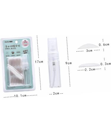 FOMIYES 3 Packs Double Stick Tape Double Eyelid Tape Permanent Double Eyelid Paster Spray Bottle Filling 9*2cmx3pcs As Shownx3pcs - Buy Online on GoSupps.com