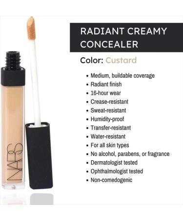NARS Radiant Creamy Concealer - 1 Pack (White) | International Shipping Available - Best Price & Quality - Buy Online on GoSupps.com