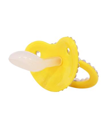 Handmade Diamond Big Shield Adult Pacifier Dummy - Yellow Seashell Design - Buy Online on GoSupps.com