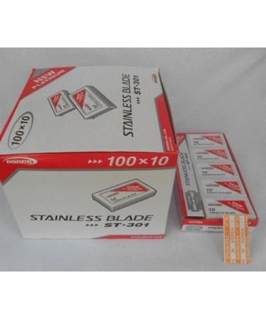 Dorco ST301 Platinum Double Edge Razor Blades 1 Case (1000 Blades) - Buy Online on GoSupps.com