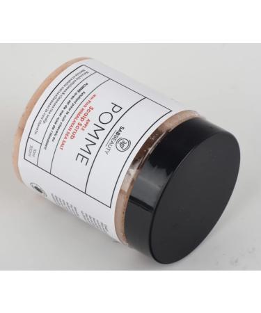 SAB Beauty POMME Sea Salt Scrub - Natural Exfoliating Treatment with Pink Himalayan Salts & Apple Cider Vinegar for Hair Scalp & Skin - Buy Online on GoSupps.com