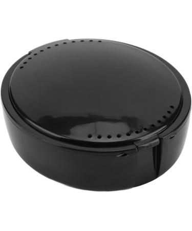 RXMORI Durable Prosthesis Case | Portable Storage Box for Artificial Teeth | Lightweight Prosthesis Cup for Seniors (Black) - Buy Online on GoSupps.com