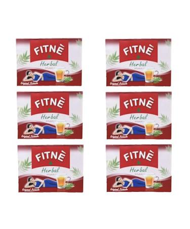 Soulgoods FITNE - Thai senna tea - 6 x red - fat burner - herbal detox - laxative metabolism