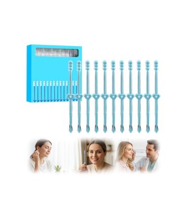 24 Pcs Ear Wax Removal Adhesive Swabs, 2025 New Washable Sticky Ear Cleaning Stick for Sensitive Ears, Reusable Sticky Ear Swabs for Home Use, Ear Hygiene for Men and Women (1 Pack) 1 Count (Pack of 1)