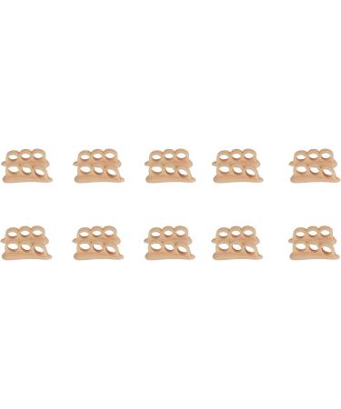Ciwanning Toe Separator - Toe Corrector for Curled Toes & Blisters Relief - 1 Pair (White) - Buy Online on GoSupps.com