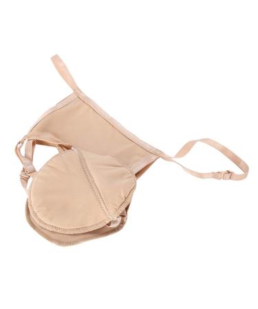 Skin Tone Reusable Cotton Armpit Sweat Pads - Absorbent Underarm Protectors for Women and Men - Buy Online on GoSupps.com