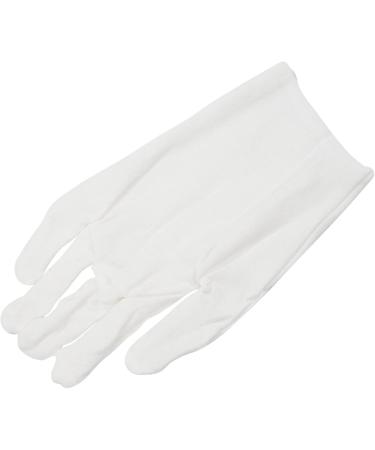 ZHIZAIHU 24 Pairs of Gloves Made of 100% Cotton White with Moisturising Cream Lining Gloves and Healthy Music Work - Buy Online on GoSupps.com