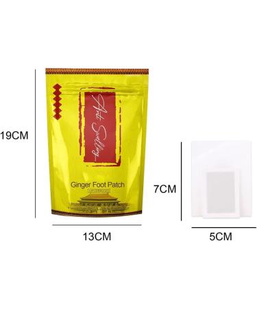 Anti-Swelling Ginger Plaster - Detox Foot Cushions for Toxin Removal Stress Relief & Sleep Improvement (40PCs) - International Shipping Available - Buy Online on GoSupps.com