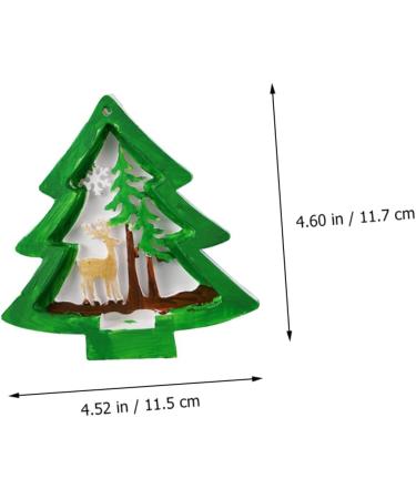 ABOOFAN 2pcs Christmas Tree Mold Resin Molds Silicone Mold Soap Molds Resin Soap DIY Mold Pendant Elk - Buy Online on GoSupps.com