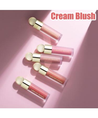 Natural Matte Liquid Blush - Dewy Cheek Tint for Long-Lasting Glow | 0.25 oz/7.5ml - Shade 04 - Buy Online on GoSupps.com