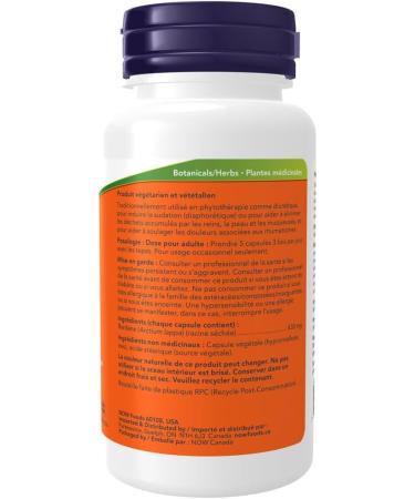 NOW Supplements Burdock Root 430mg Capsules 100 Count - Buy Online on GoSupps.com