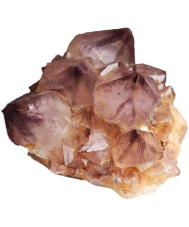 Home Natural Crystal Purple Quartz Crystal Cluster Home Decor Raw Stones and Minerals Full of Texture 6-7cm Purple - Buy Online on GoSupps.com