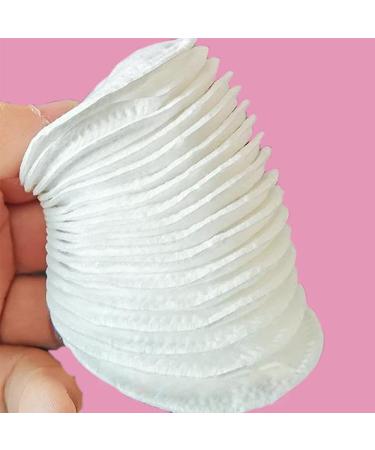 YUYDYU Cotton Pads Make Up Remover 100 Pieces Cosmetic Cotton Pads Cotton Round Cleaning Pads for Face
