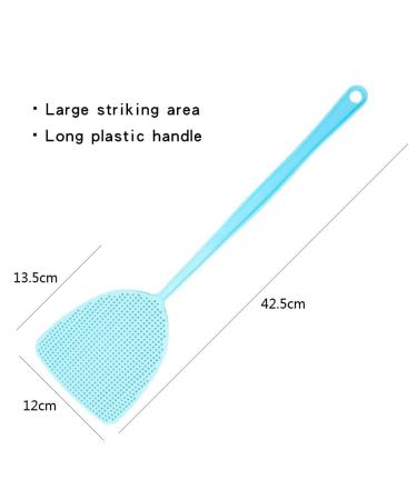 Voarge 3 Pack Fly Swatter - Plastic Mosquito Scraper for Flies Mosquitoes & Pests (Blue Green Pink) | International Shipping Available - Buy Online on GoSupps.com