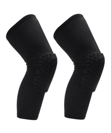 Unisex Compression Knee Brace Sleeve for Basketball - Anticollision Support - Black - Size M (160-175CM - Buy Online on GoSupps.com