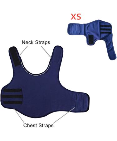 Anti-Stress Dog Coat | Calming Vest for Dogs | Medical Recovery Shirt | Fear Jacket - Blue Size 26 - Buy Online on GoSupps.com
