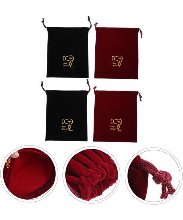 Gogogmee 4pcs storage bag bag organizer hair dryer container hair dryer drawstring bags travel portable - Buy Online on GoSupps.com