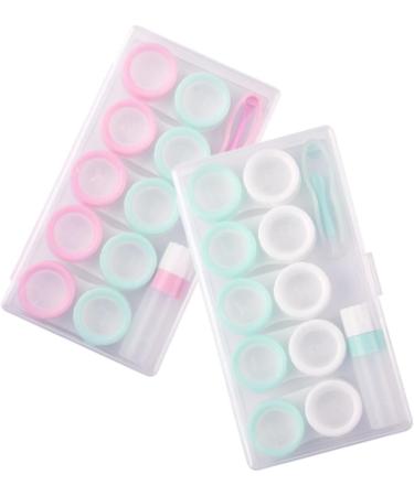 Solustrie Portable Storage Box for Colored Contact Lenses - Durable Contact Lens Case & Travel Container - Buy Online on GoSupps.com