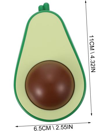 Lurrose 2 STK Acupressure Roller Massage Globe - Trigger Point & Body Massage Ball (11x6.5cm) - Green - Manual Back Roller for Pain Relief & Relaxation - Buy Online on GoSupps.com