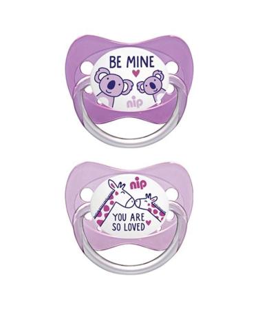 Nip Pacifier for Girls - Silicone 5-18 Months International Shipping Available - Buy Online on GoSupps.com