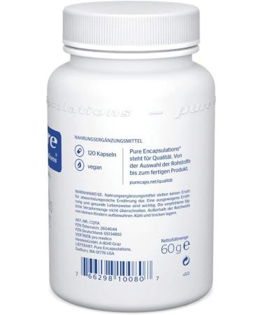 Buy Pure Encapsulations CoQ10 120mg - 120 Capsules for Heart Health | International Shipping Available - Buy Online on GoSupps.com