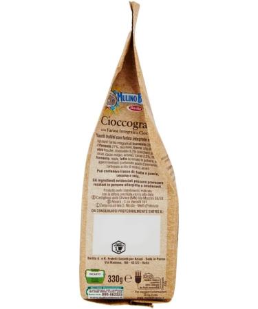  Mulino Bianco Pack of 12 Mulino Bianco Cioccograno whole grain biscuits with chocolate 350g - Buy Online on GoSupps.com