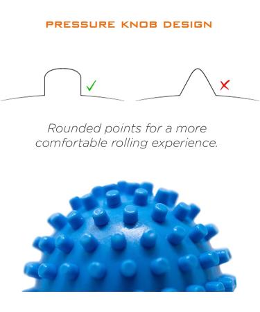 Prostretch Foot Massage Ball Relieve Foot Pain Plantar Fasciitis & Sore Muscles with Structured Spines | International Shipping Available - Buy Online on GoSupps.com