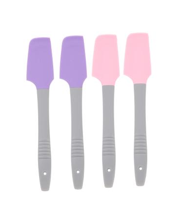 Hapinary 4 pieces of wax applicator make-up hardwax spatula cream spatula cream spatula wax stable skin care tools wax sticks household hair removal pen mask stick