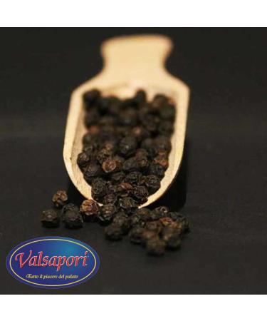  Valsapori Tellicherry Black Peppercorns in a 100g bag - 100% natural Sicilian cultivation - Late harvest with a pungent taste - - Buy Online on GoSupps.com