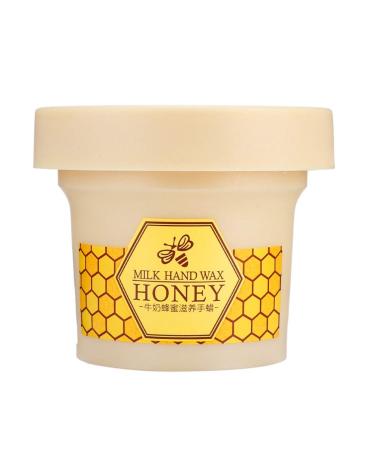 120G Milk Honey Hand Mask - Wax Peeling Brightening & Moisturizing Care for Rough & Damaged Hands - International Shipping - Buy Online on GoSupps.com