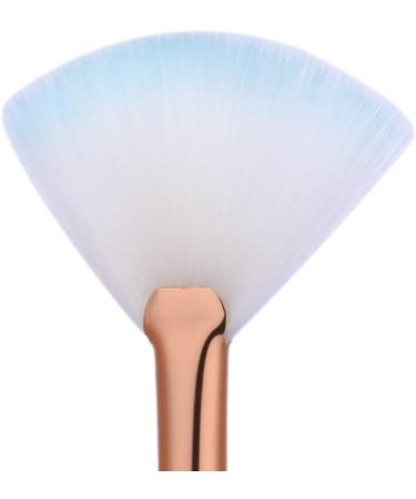 LyDia Small Mermaid Fishtail Fan Green Cheek Blusher/Blending/Face n Body Contour/Highlighter/Bronzer/Dust Makeup Brush - Buy Online on GoSupps.com