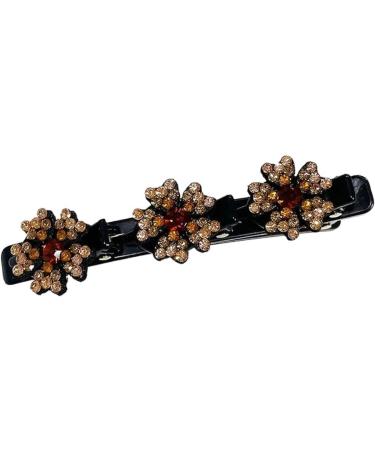 New 2025 1Pcs Women Pearls Flower Braid Hairpins Bangs Hold Barrettes Sweet Elegant Headbands Hair Decorate Clips Korean Hair Accessories Jewelry Fashion Accessories Creative Gift - Buy Online on GoSupps.com