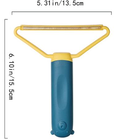 Scrolor Double-Headed Epilator for Clothes Gentle Effective & Double-Sided Wool Coat Care (Mint Green) | International Shipping - Buy Online on GoSupps.com